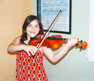 Violin lessons for children and teenagers
